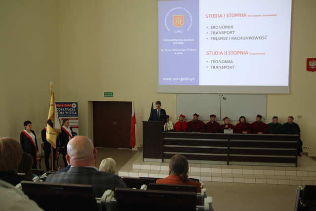 Inauguracja Roku Akademickiego 2021/2022 - Podkarpacka Szkoła Wyższa w Jaśle